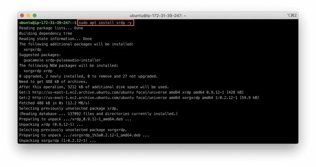 3. How to Set Up Remote Desktop on Ubuntu - apt-get install xrdp