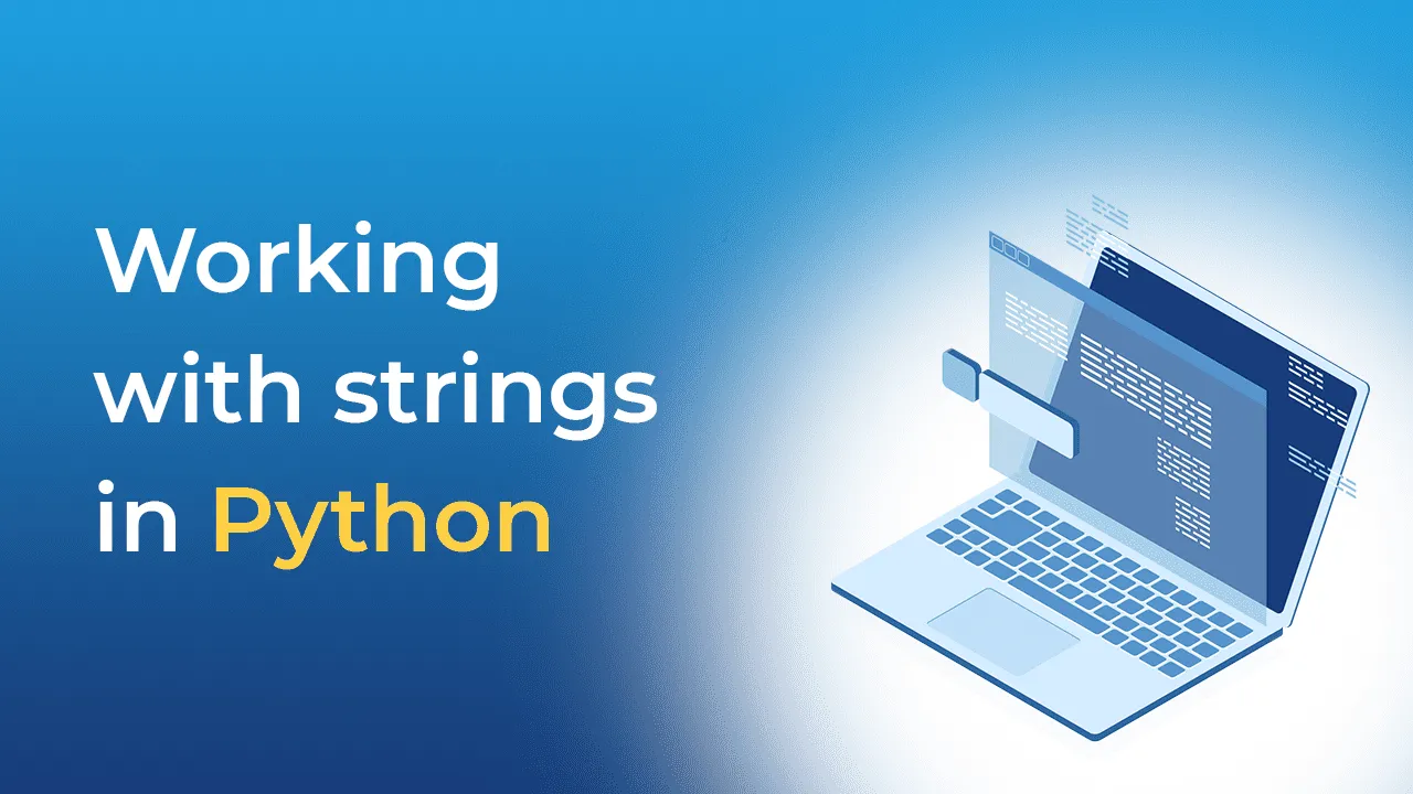 Working with strings in Python