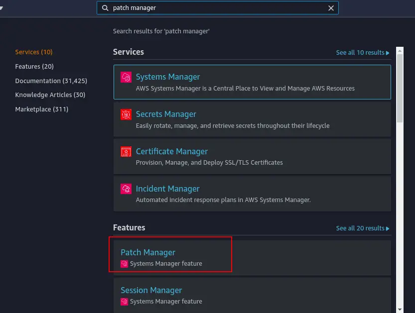 Access patch manager