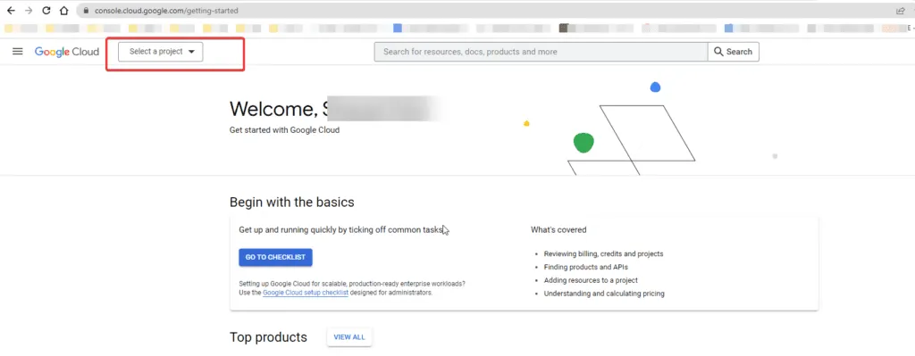 Getting Started with GCP - Project
