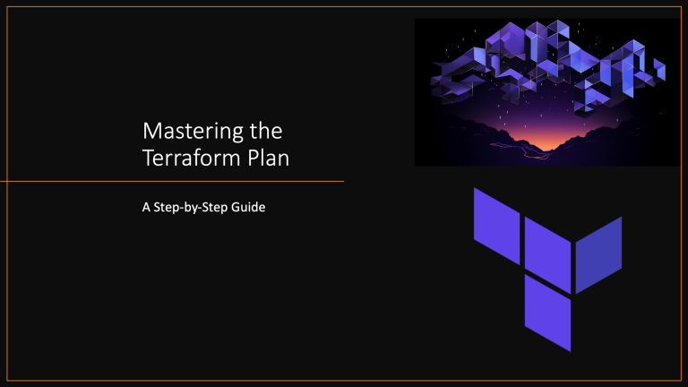 Mastering the Terraform Plan: A Step-by-Step Guide